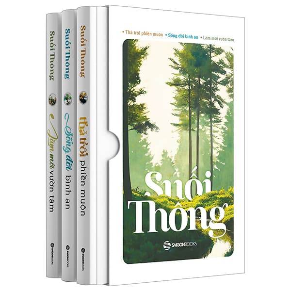 Sách Bộ Sách Suối Thông (Bộ 3 Cuốn) - Suối Thông