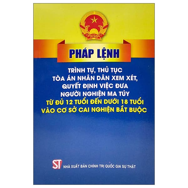 Sách Pháp Lệnh Trình Tự Thủ Tục Tòa Án Nhân Dân Xem Xét, Quyết Địn - An