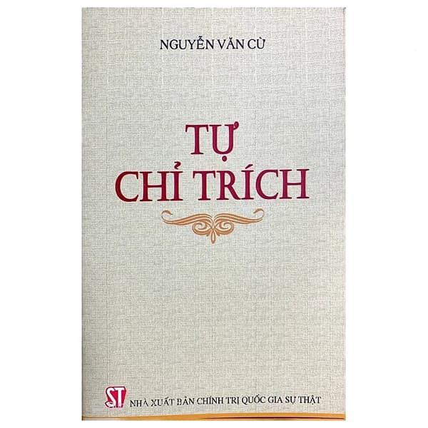 Sách Tự Chỉ Trích - Nguyễn Văn Cừ