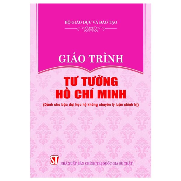 Sách Giáo Trình Tư Tưởng Hồ Chí Minh - Dành Cho Bậc Đại Học Không Ch - Minh Quốc