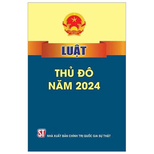 Sách Luật Thủ Đô Năm 2024