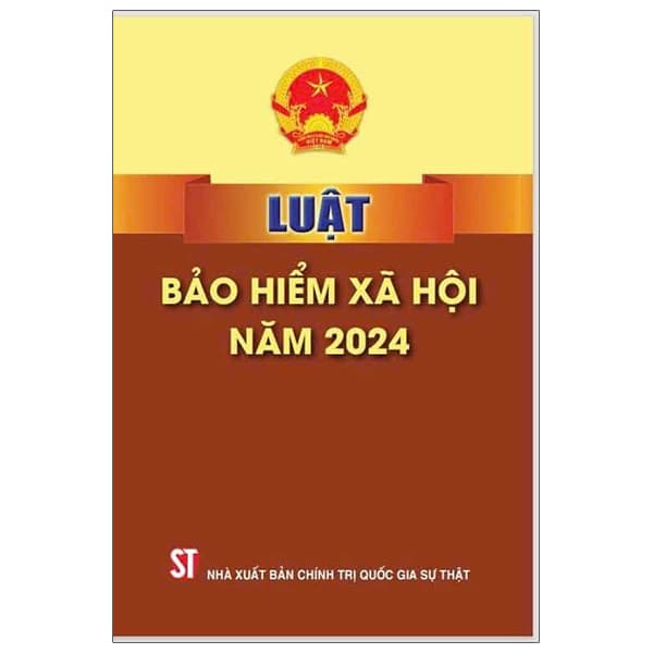 Sách Luật Bảo Hiểm Xã Hội 2024 - Quốc Hội