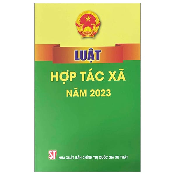Sách Luật Hợp Tác Xã Năm 2023 - Quốc Nam