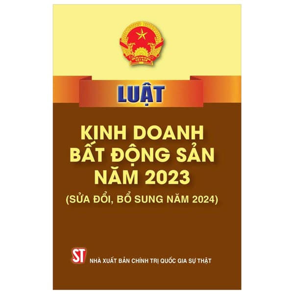 Sách Luật Kinh Doanh Bất Động Sản Năm 2023 (Sửa Đổi, Bổ Sung Năm 202 - Quốc Nam