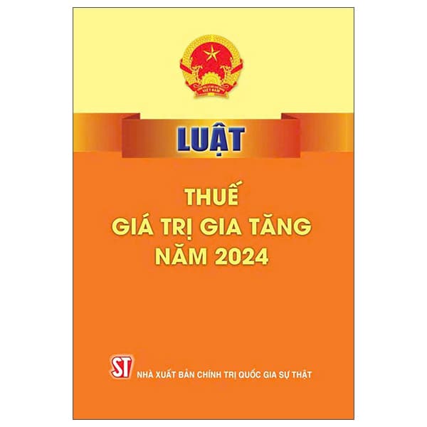 Sách Luật Thuế Giá Trị Gia Tăng Năm 2024