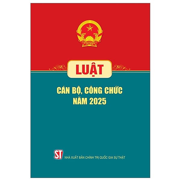 Sách Luật Cán Bộ, Công Chức Năm 2025