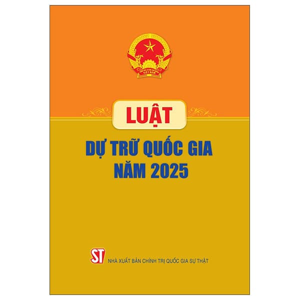 Sách Luật Dự Trữ Quốc Gia Năm 2025 - Quốc Hội