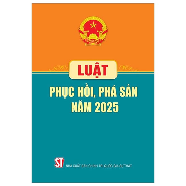 Sách Luật Phục Hồi, Phá Sản Năm 2025 - Quốc Hội