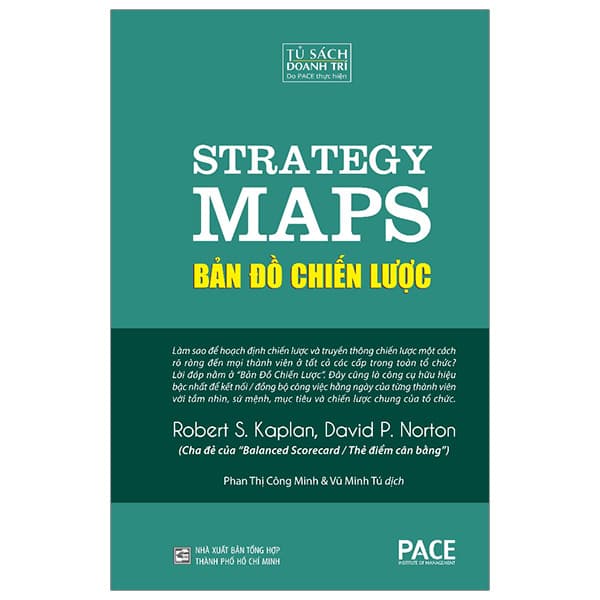 Sách Bản Đồ Chiến Lược - Strategy Maps - Bìa Cứng (Tái Bản 2024) - David Spencer