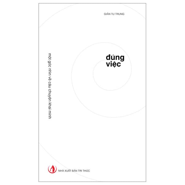 Sách Đúng Việc - Một Góc Nhìn Về Câu Chuyện Khai Minh - Bìa Cứng (Tái - Giản Tư Trung