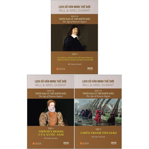 Sách Bộ Sách Lịch Sử Văn Minh Thế Giới - Phần VII - Thời Đại Lý Tr - Will Durant