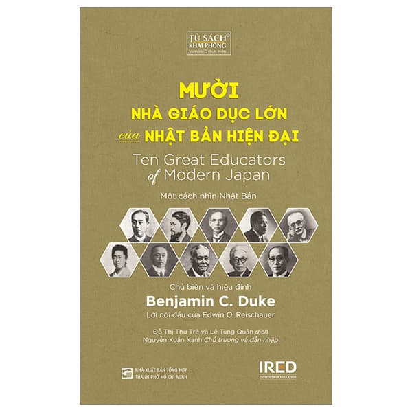 Sách Mười Nhà Giáo Dục Lớn Của Nhật Bản Hiện Đại - Một Cách Nh� - Benjamin C.Duke