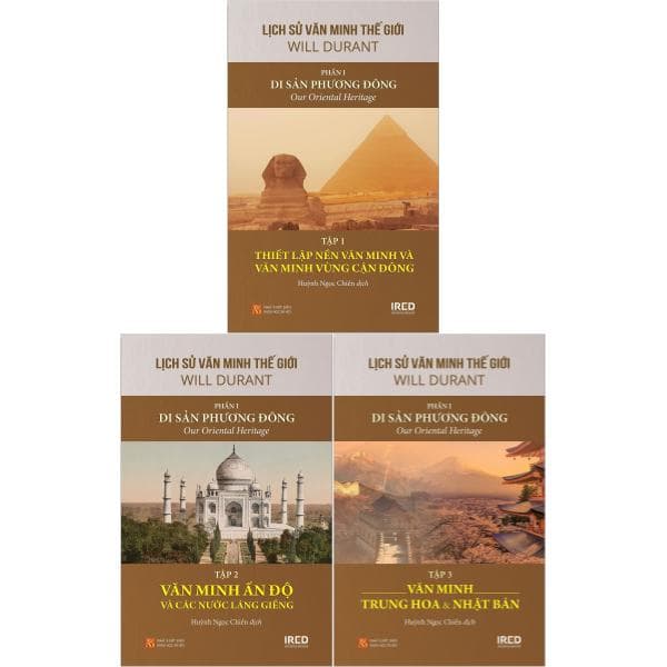 Sách Bộ Sách Lịch Sử Văn Minh Thế Giới - Phần I - Di Sản Phương Đô - Di Di