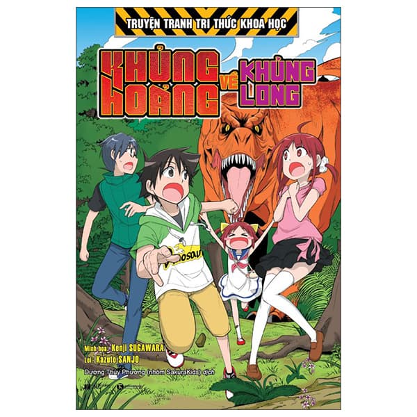 Sách Truyện Tranh Tri Thức Khoa Học - Khủng Hoảng Về Khủng Long - Tri Thức