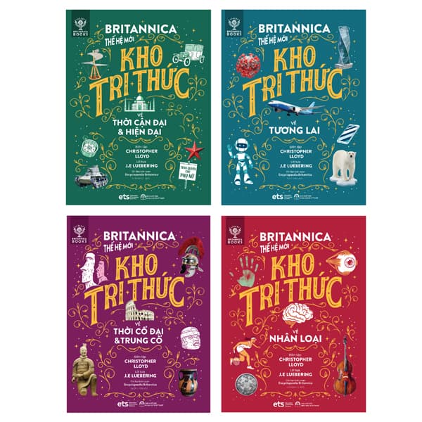 Sách Bộ Kho Tri Thức Lược Sử Loài Người (Bộ 4 Cuốn) - Tri Thức