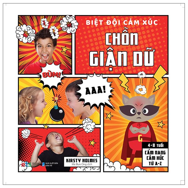 Sách Biệt Đội Cảm Xúc - Chồn Giận Dữ - Kirsty Holmes