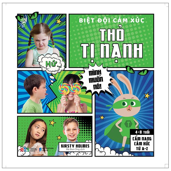 Sách Biệt Đội Cảm Xúc - Thỏ Tị Nạnh - Kirsty Holmes