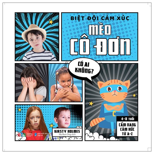 Sách Biệt Đội Cảm Xúc - Mèo Cô Đơn - Kirsty Holmes