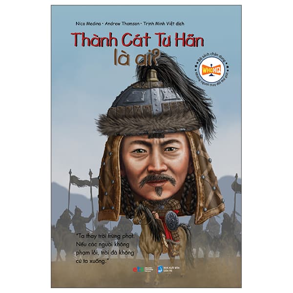 Sách Bộ Sách Chân Dung - Thành Cát Tư Hãn Là Ai (Tái Bản 2022) - Ume Chan