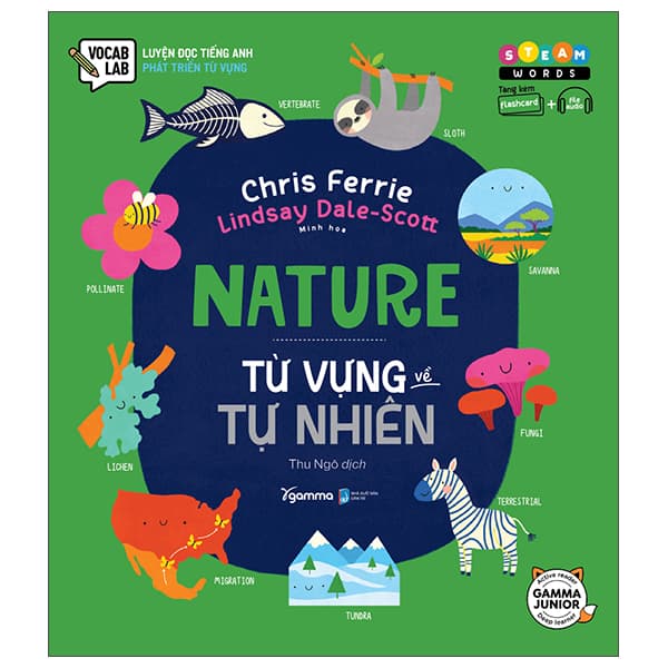 Sách Steam Words Nature - Từ Vựng Về Tự Nhiên - Chris Ferrie