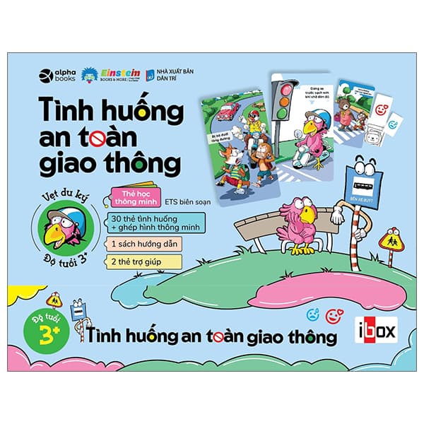 Sách Hộp Thẻ Thông Minh: Tình Huống An Toàn Giao Thông - Einstein