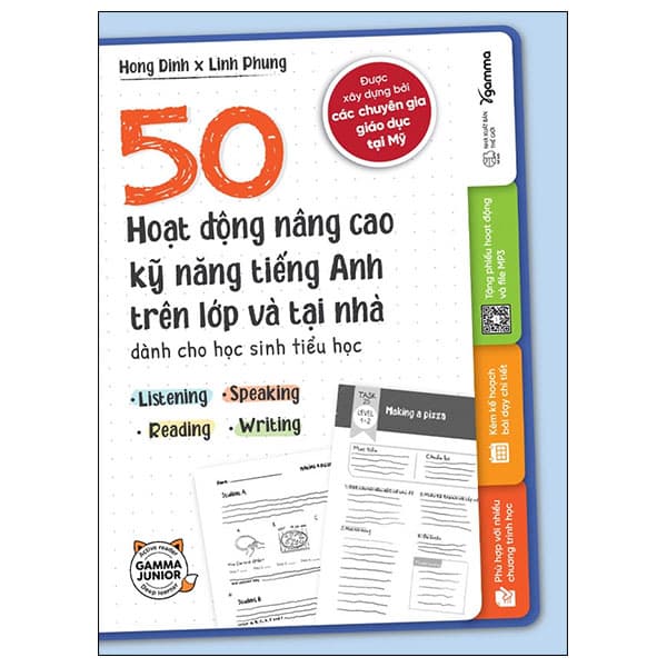 Sách 50 Hoạt Động Nâng Cao Kỹ Năng Tiếng Anh Trên Lớp Và Tại Nhà Dà - Linh