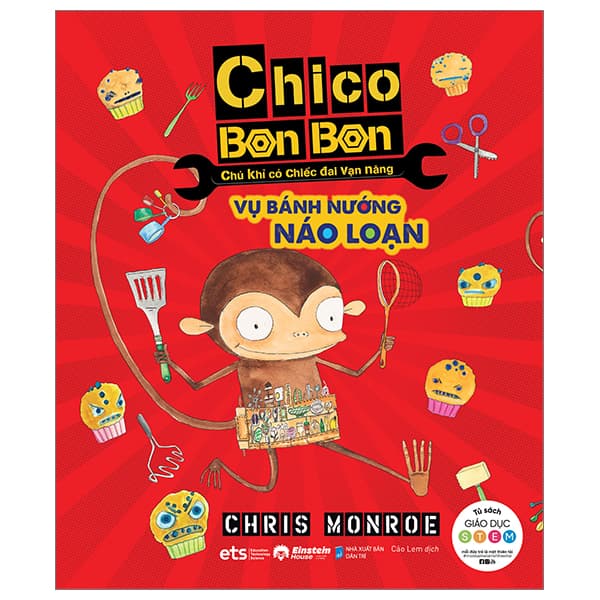 Sách Chico Bon Bon - Chú Khỉ Có Chiếc Đai Vạn Năng - Vụ Bánh Nướng Ná - Chris Monroe