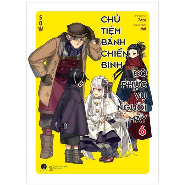 Sách [Sách Đồng Giá 40K] Chủ Tiệm Bánh Chiến Binh Và Cô Phục Vụ Ngư - Chì