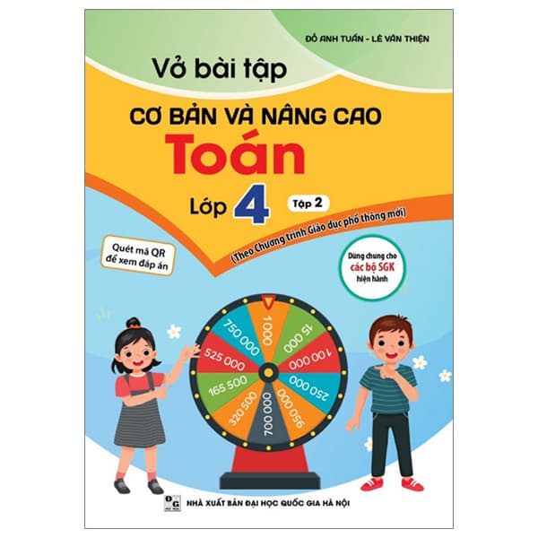 Sách Vở Bài Tập Cơ Bản Và Nâng Cao Toán Lớp 4 - Tập 2 (Theo Chương Tr - Đỗ Anh Tuấn