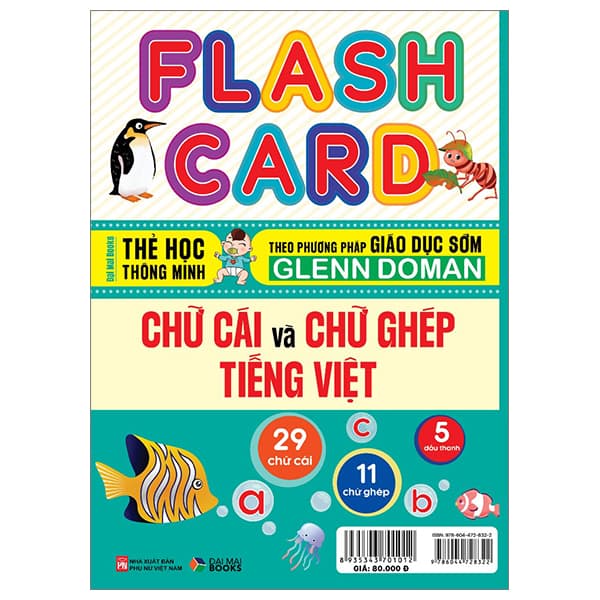 Sách Flash Card - Thẻ Học Thông Minh Theo Phương Pháp Giáo Dục Sớm Glenn - Minh Thông