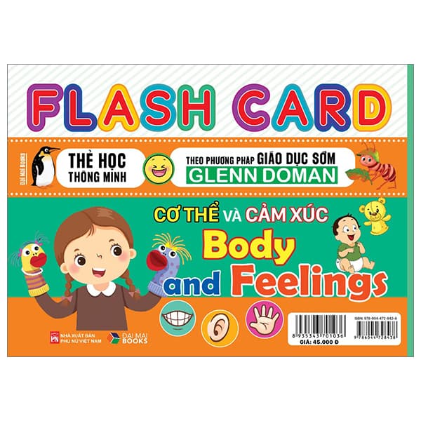 Sách Flash Card - Thẻ Học Thông Minh Theo Phương Pháp Giáo Dục Sớm Glenn - Đại Mai Books