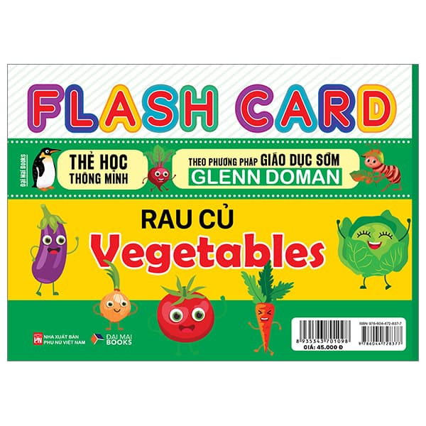 Sách Flash Card - Thẻ Học Thông Minh Theo Phương Pháp Giáo Dục Sớm Glenn - Đại Mai Books