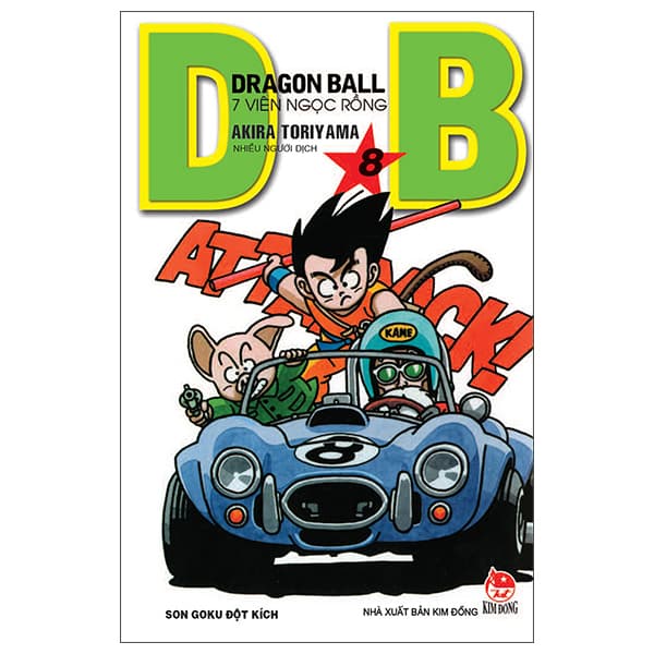 Truyện Tranh Dragon Ball - 7 Viên Ngọc Rồng - Tập 8 - Đột Kích Đại Bả - Kim Ba
