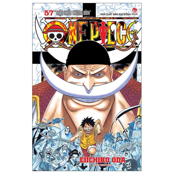 Truyện Tranh One Piece - Tập 57 - Trận Chiến Thượng Đỉnh - Bản Bìa Áo - Chì