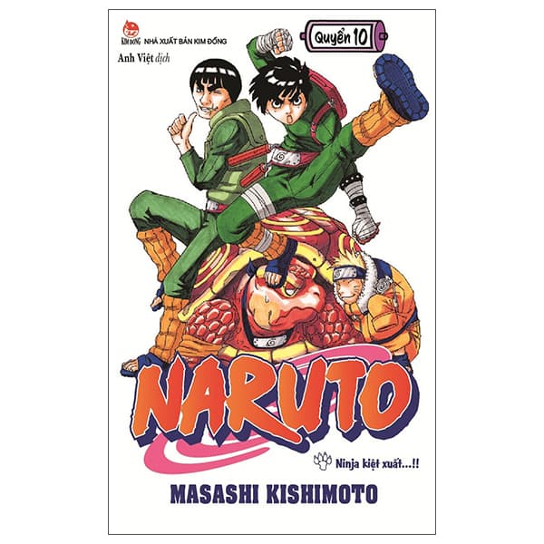 Truyện Tranh Naruto - Tập 10 - Ninja Kiệt Xuất…!! (Tái Bản 2025) - Masashi Kishimoto