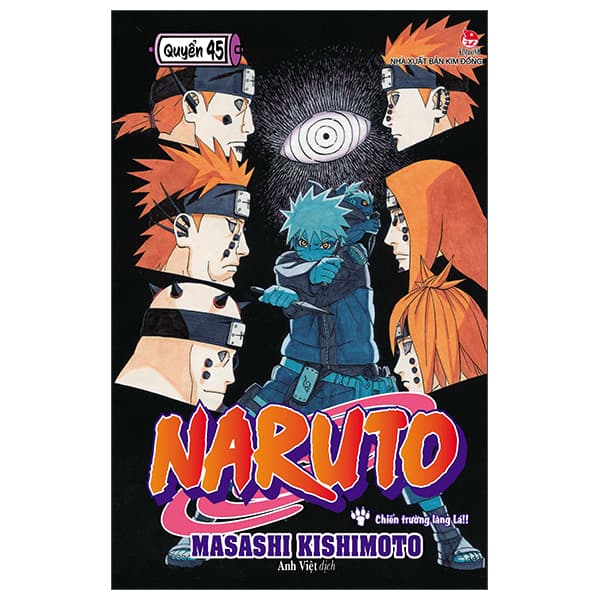Truyện Tranh Naruto - Tập 45 - Chiến Trường Làng Lá!! (Tái Bản 2025) - Làn