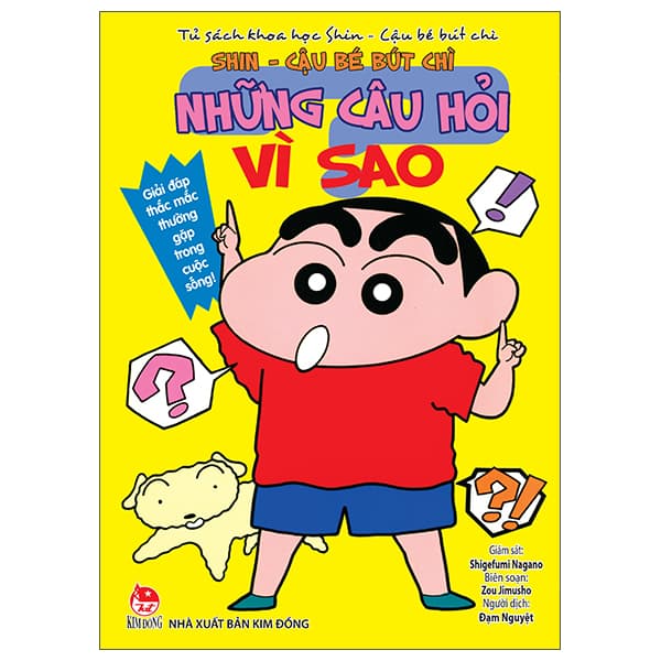 Truyện Tranh Tủ Sách Khoa Học - Shin - Cậu Bé Bút Chì - Những Câu Hỏi - Zou Jimusho