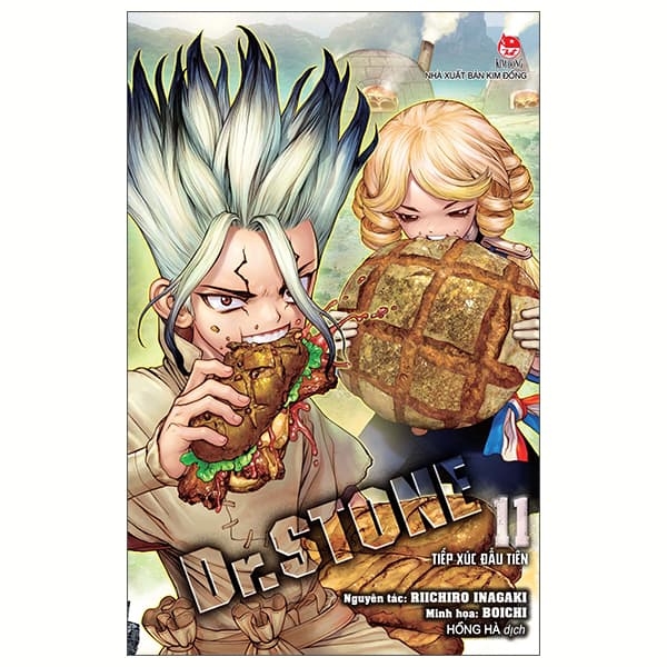 Truyện Tranh Dr.STONE - Tập 11 - Tiếp Xúc Đầu Tiên - Riichiro Inagaki