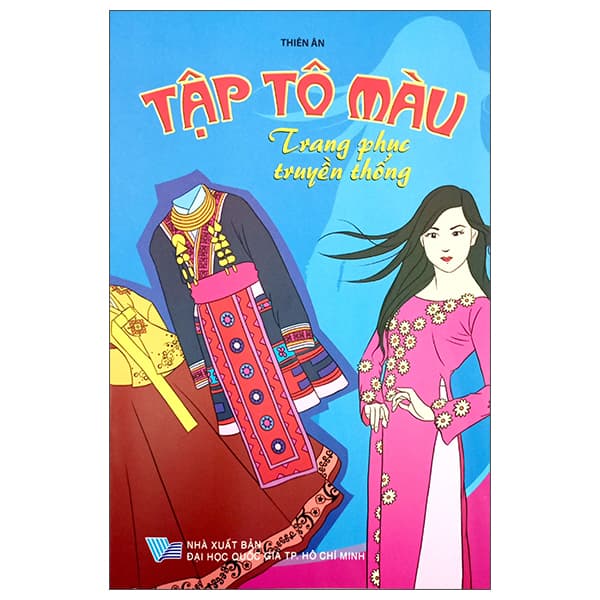 Sách Tập Tô Màu - Trang Phục Truyền Thống - Minh Quốc