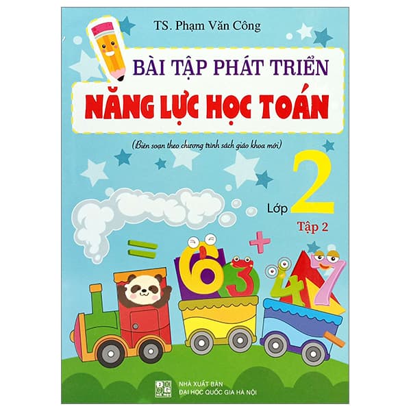 Sách Bài Tập Phát Triển Năng Lực Học Toán Lớp 2 - Tập 2 - TS Phạm Văn Công