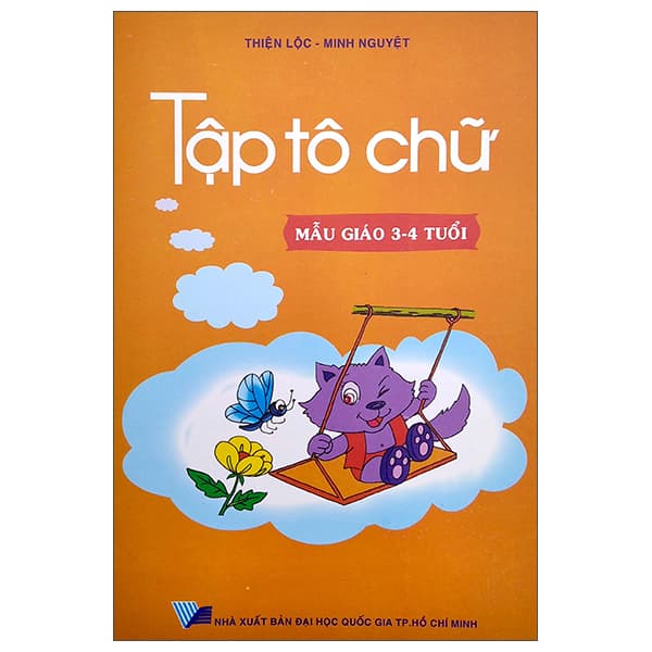 Sách Tập Tô Chữ - Mẫu Giáo 3-4 Tuổi - Thiện Lộc