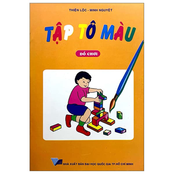 Sách Tập Tô Màu - Đồ Chơi - Thiện Lộc