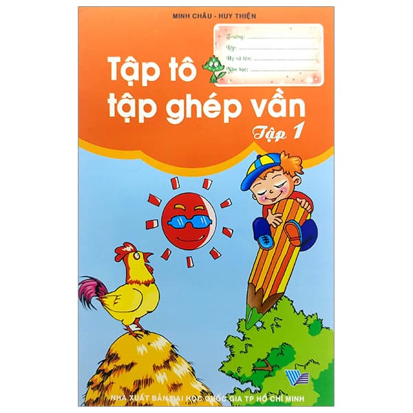 Sách Tập Tô Tập Ghép Vần - Tập 1 - Minh Châu