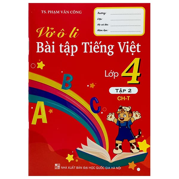 Sách Vở Ô Li Bài Tập Tiếng Việt Lớp 4 - Tập 2 - Gia Việt