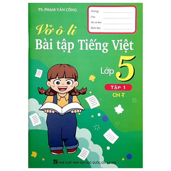 Sách Vở Ô Li Bài Tập Tiếng Việt Lớp 5 - Tập 1 (Chân Trời) - Phạm Văn Công