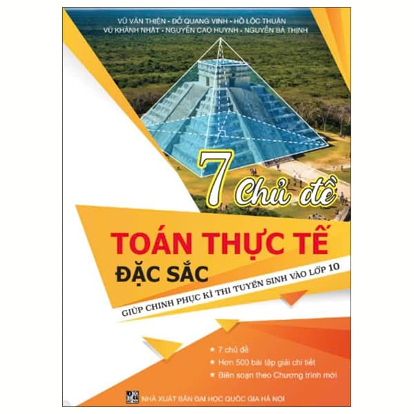 Sách 7 Chủ Đề Toán Thực Tế Đặc Sắc - Giúp Chinh Phục Kì Thi Tuyển - Chì