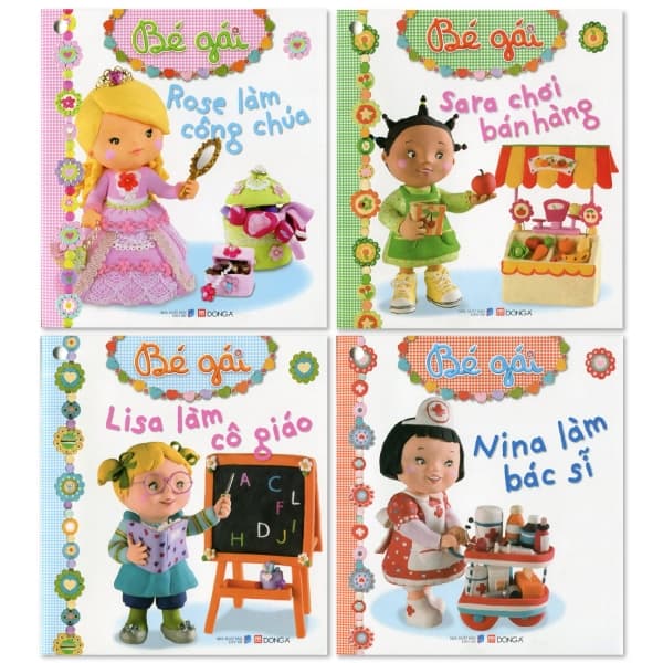 Sách Bé Gái (Bộ 4 cuốn) - Gã