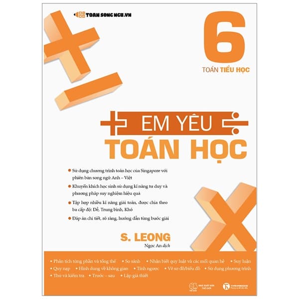 Sách Em Yêu Toán Học -Toán Tiểu Học 6 - S. Leong