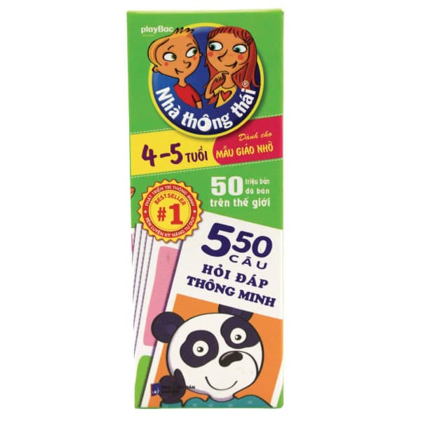 Sách Nhà Thông Thái 4-5 tuổi - Dành Cho Mẫu Giáo Nhỏ (Tái Bản 2024) - Play Bac