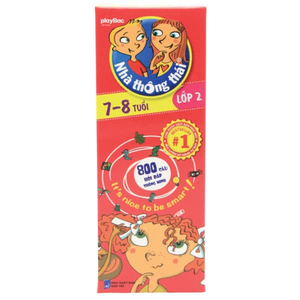 Sách Nhà Thông Thái 7-8 tuổi - Lớp 2 (Tái Bản 2024) - Play Bac